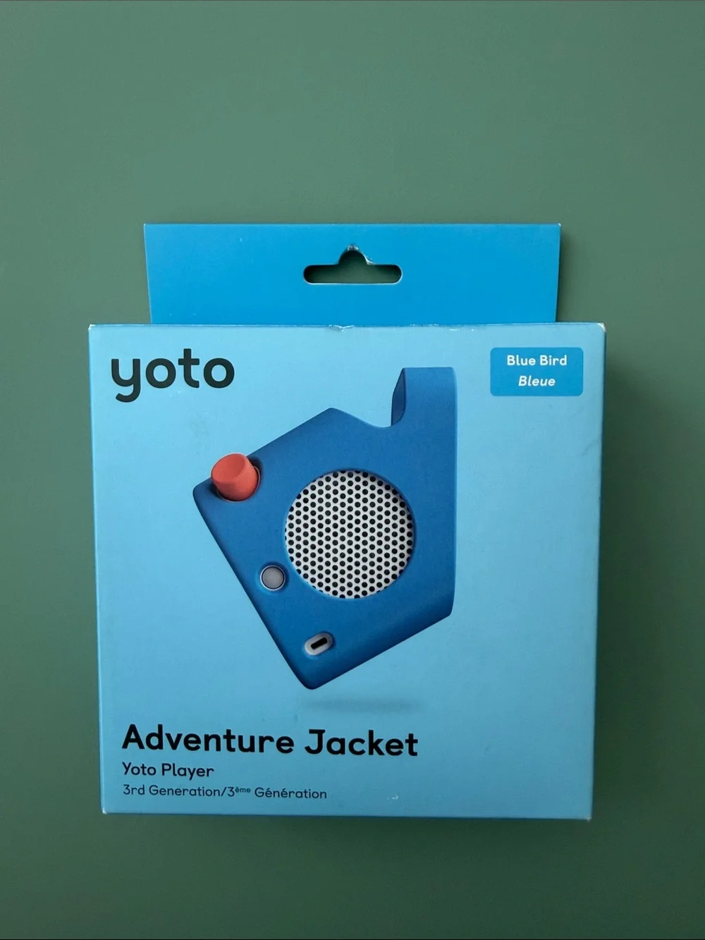 Yoto Player Adeventure Jacket -Blue Bird *NEW*